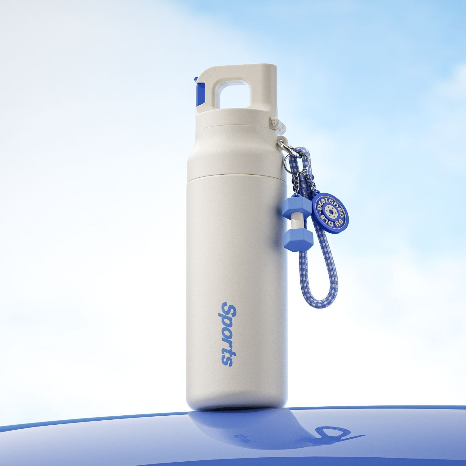One-Click Quick Open Water Bottle