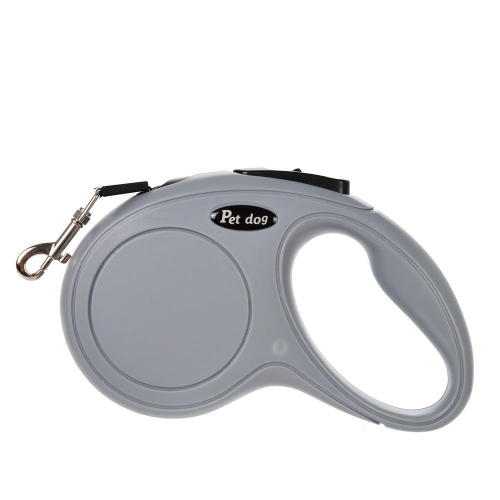 Retractable dog leash for daily walks