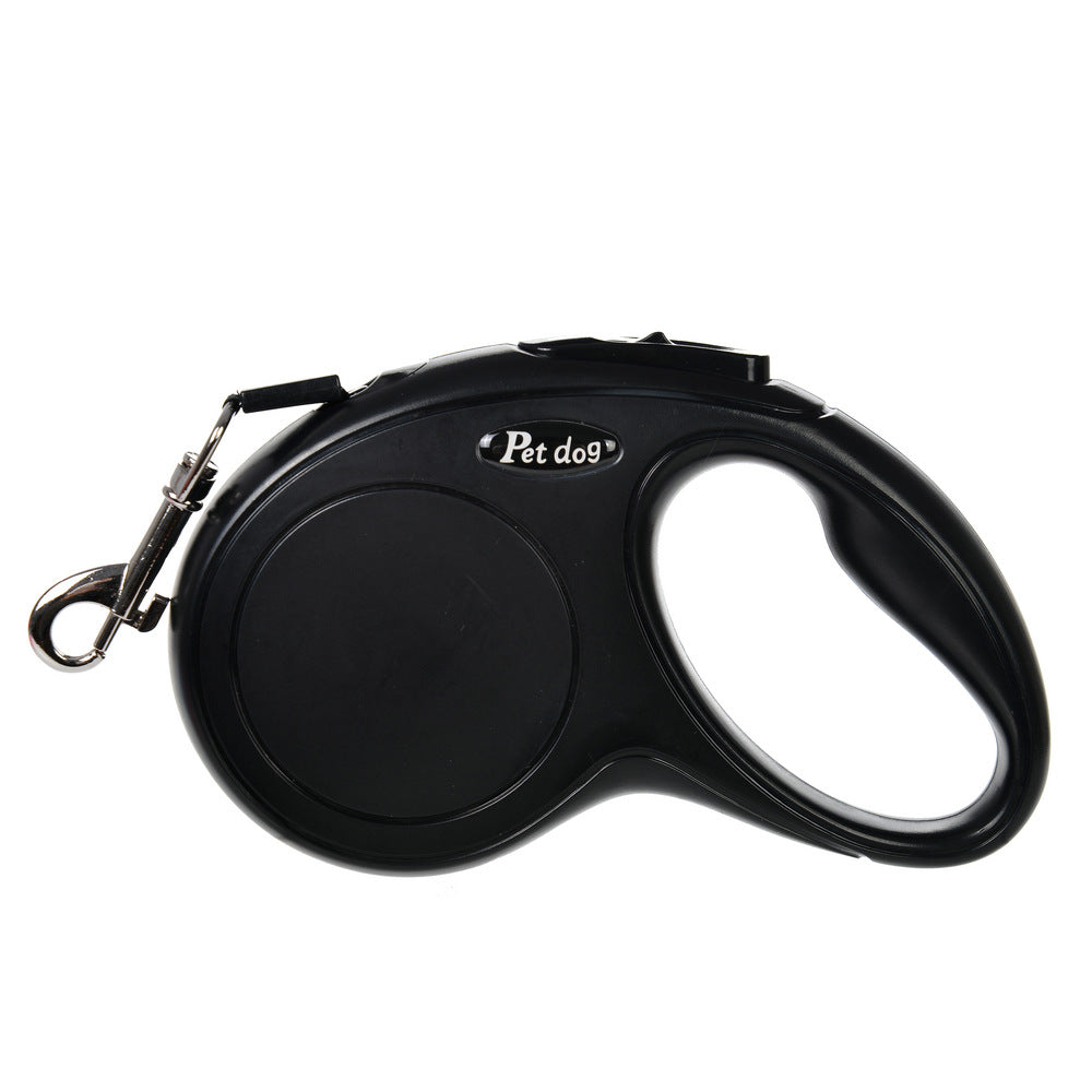 Retractable dog leash for daily walks