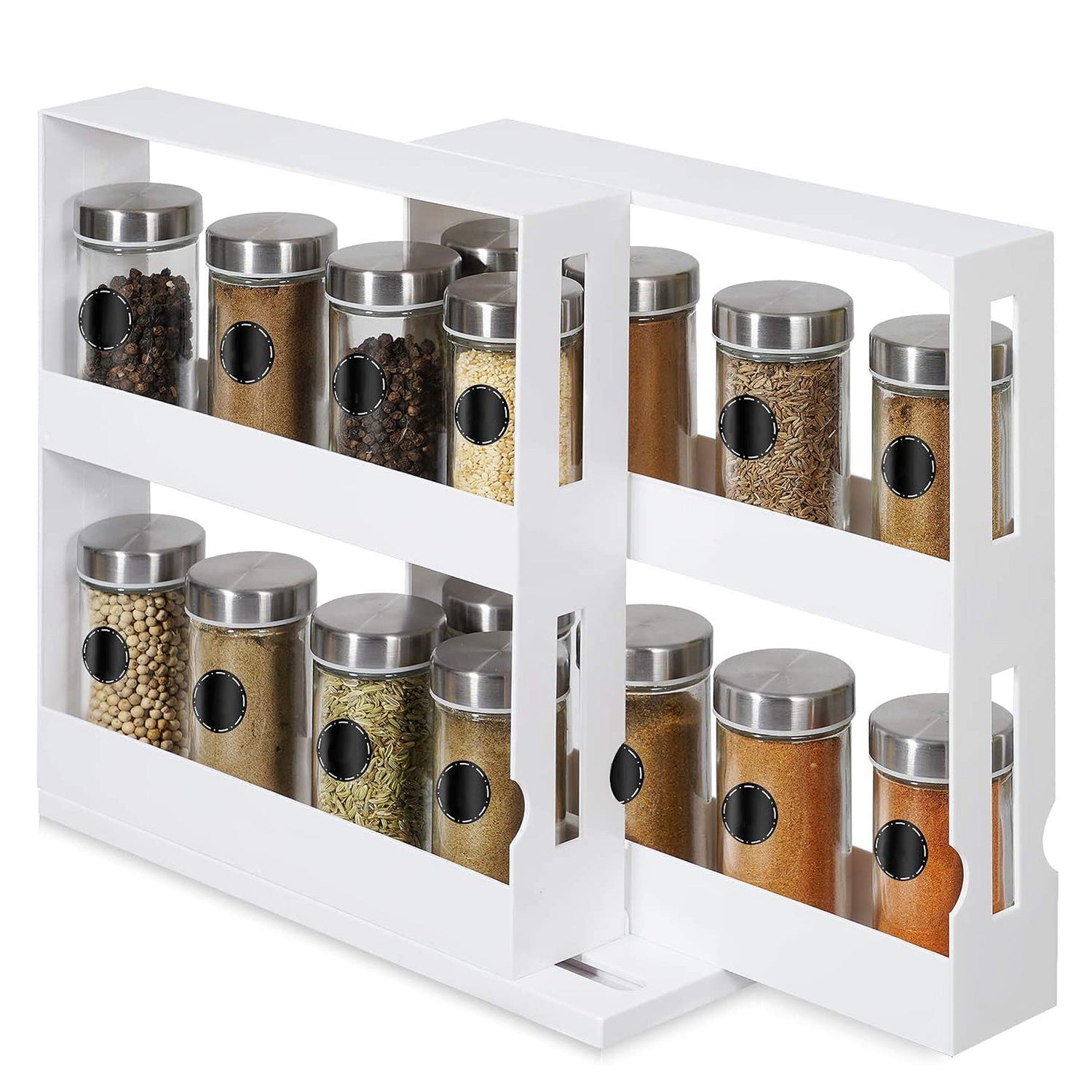 Swivel Cabinet Spice Organizer Shelf
