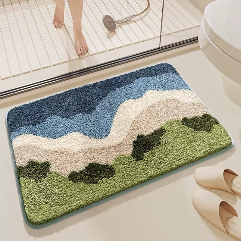 Wear-Resistant Bedside Doorway Mat