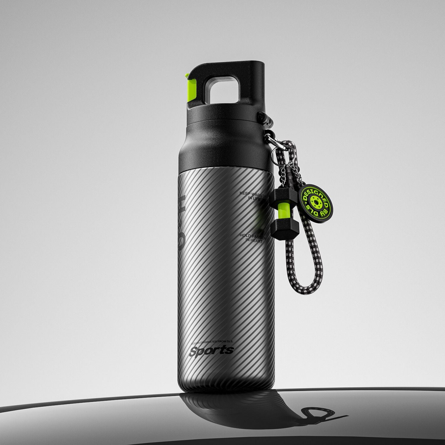One-Click Quick Open Water Bottle