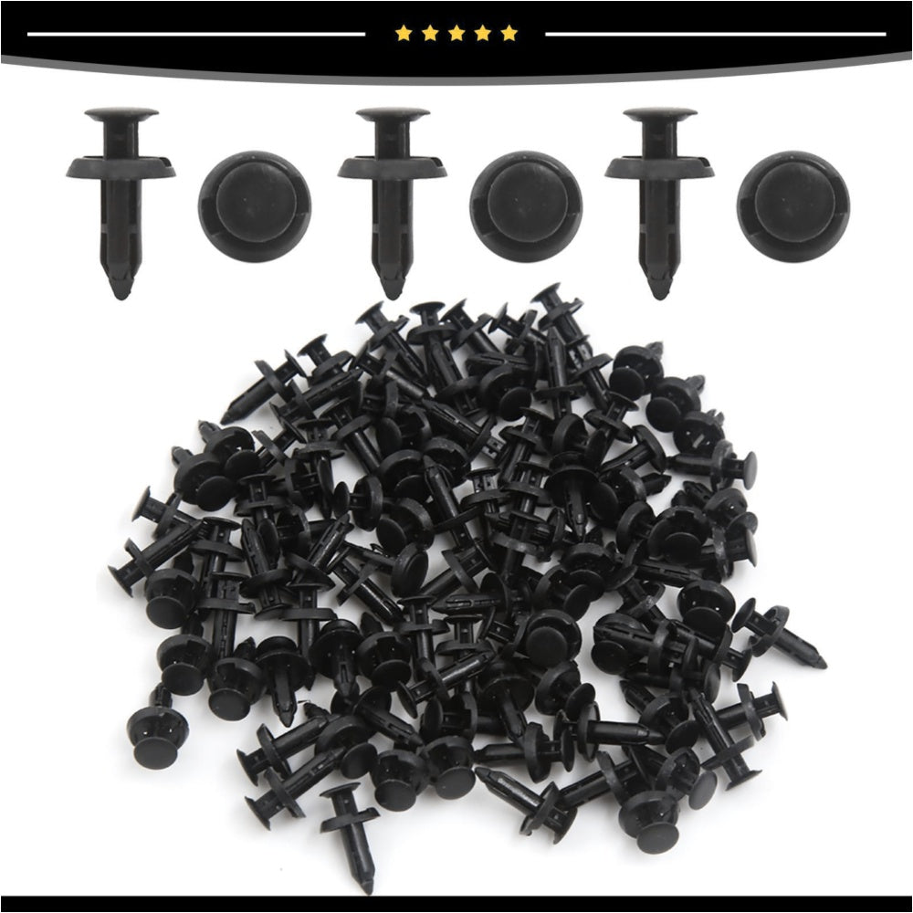 Plastic Push-In Auto Rivet Clips