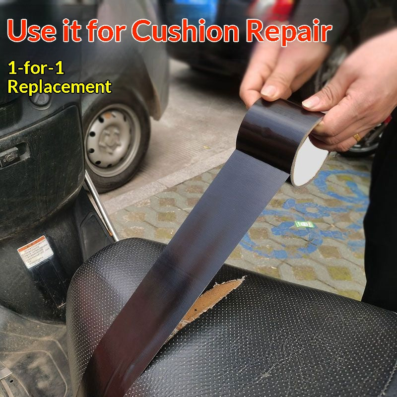Black Leatherette Seat Repair Tape