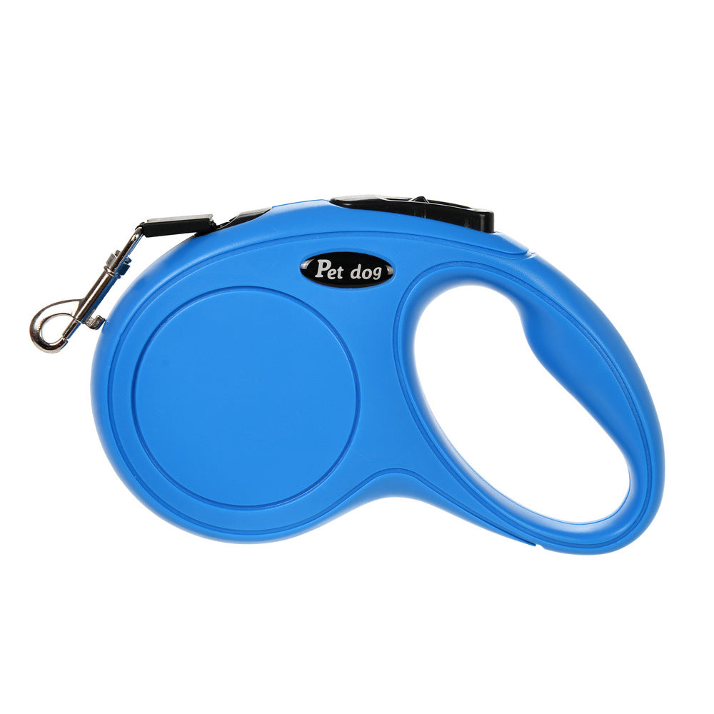 Retractable dog leash for daily walks